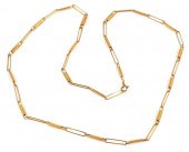 18K 750 YELLOW GOLD TWIST LINK