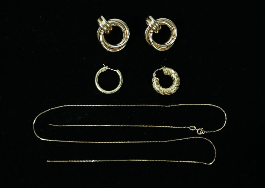 18K AND 14K GOLD JEWELRY2 18k