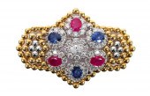 18K BI COLOR ART DECO STYLE 5.
