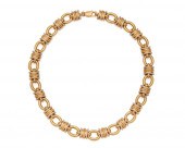 18K BICOLOR GOLD NECKLACE18K B