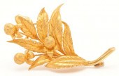 18K BUCCELLATI IRIS BLOOM BROO