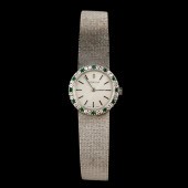 18k Corum Diamond and Emerald