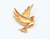 18K DOVE PIN BY PALOMA PICASSO