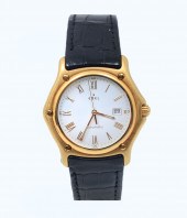 18K EBEL 1911 WATCH ON BLACK L