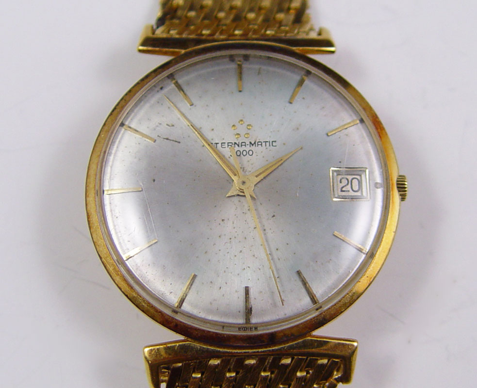 18K ETERNA-MATIC WRISTWATCH: 18K