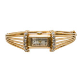 18K GOLD AND DIAMOND LADIES WA