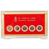 18K GOLD BEIJING 2008 OLYMPICS