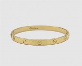 18K GOLD CARTIER-STYLE "LOVE"