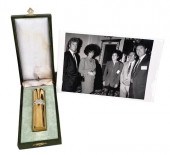18K GOLD CASED "ELIZABETH TAYL