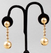 18K GOLD CHAMPAGNE DIAMOND BAL