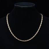 18K GOLD CHIMENTO CHAIN NECKLA