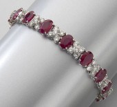 18K gold diamond and Burmese (