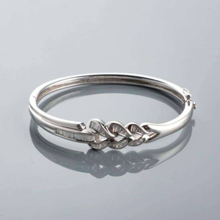 18K GOLD & DIAMOND BRACELETAn