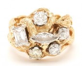 18K GOLD & DIAMOND CUSTOM RING