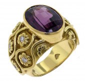 18K GOLD ELIZABETH GAGE TOURMA