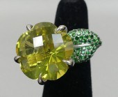 18K GOLD FLORIFORM RING - CHAN