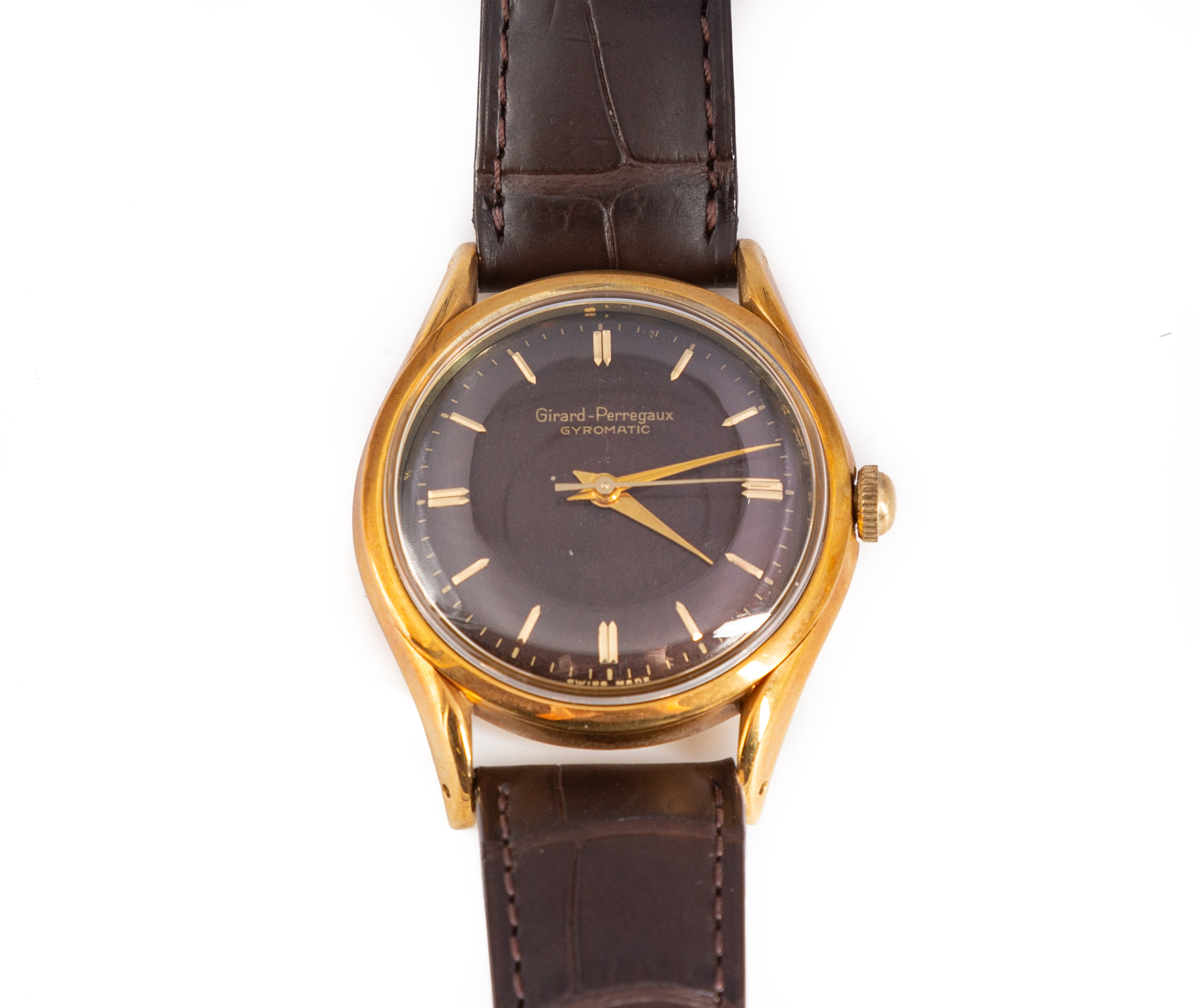 18K GOLD GIRARD PERREGAUX GYROMATIC