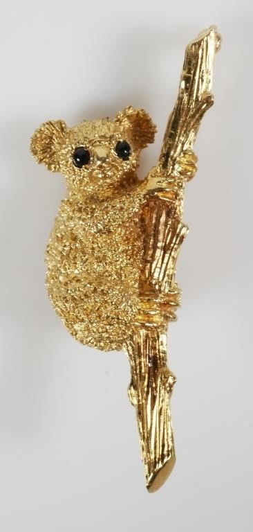 18K GOLD J COOPER KOALA BEAR