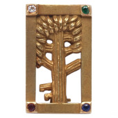 18K GOLD KIESELSTEIN CORD GEMS