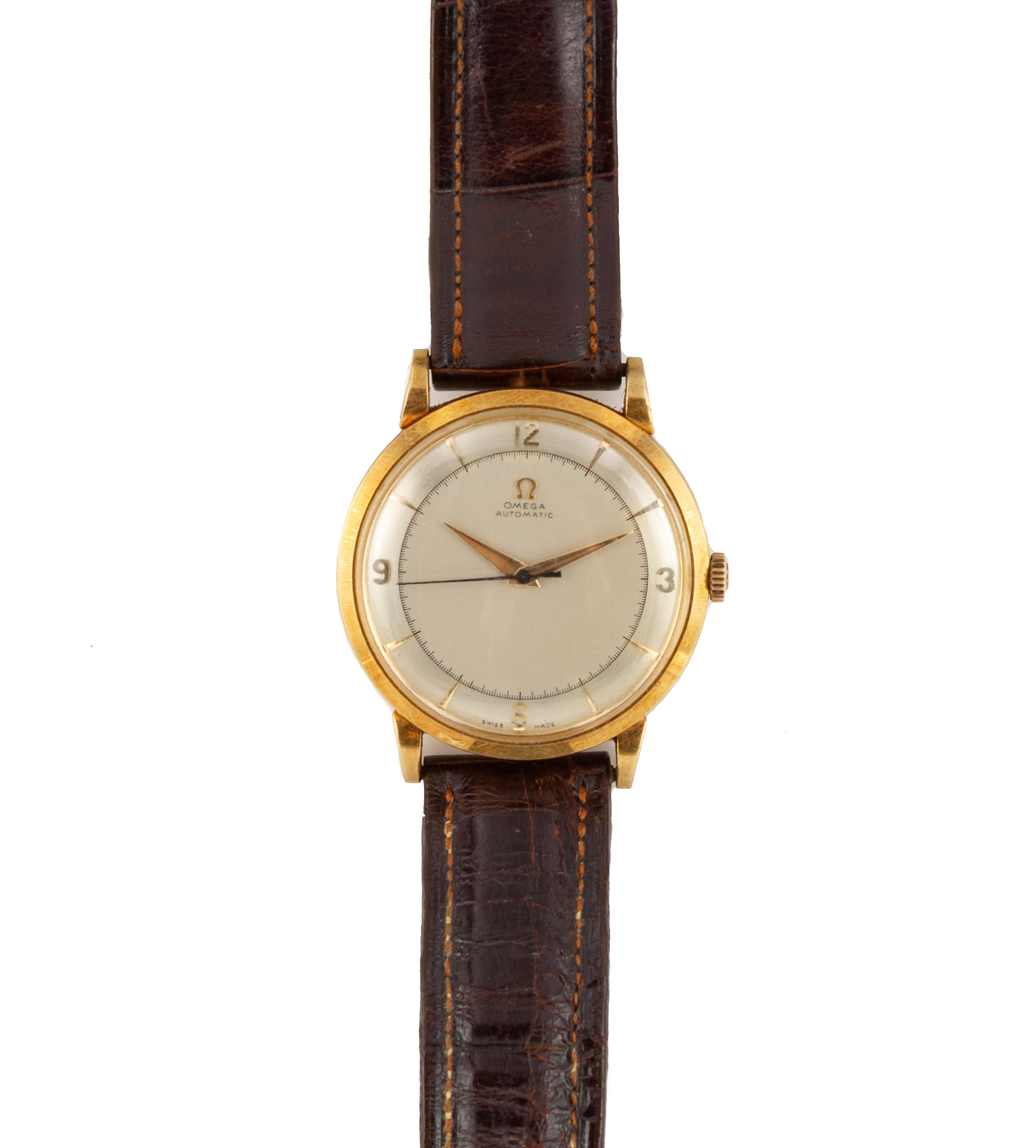 18K GOLD OMEGA AUTOMATIC WATCH