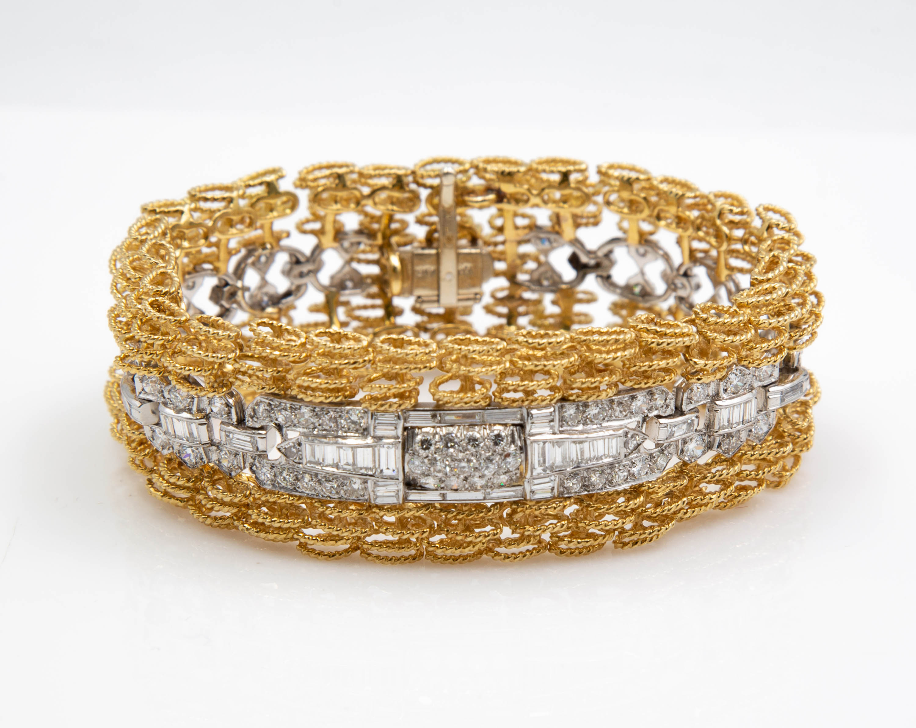18K GOLD, PLATINUM AND DIAMOND
