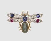 18K GOLD, PLATINUM, CHRYSOBERY