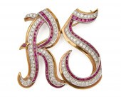 18K GOLD, PLATINUM, DIAMOND, A