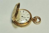 18K GOLD POCKETWATCH. Albin Bo