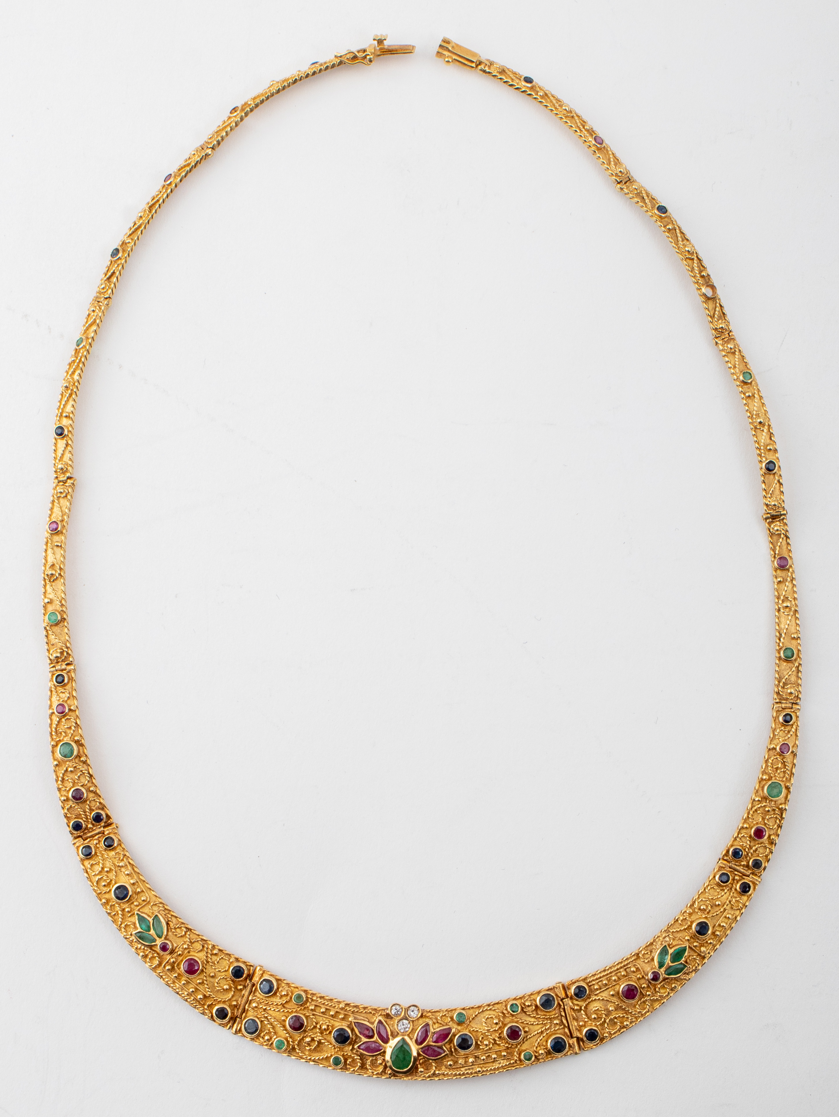 18K GOLD PRECIOUS STONES &