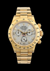 18K GOLD ROLEX DAYTONA W/ORIGI