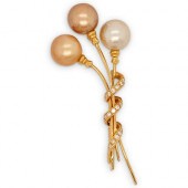 18K GOLD YVEL MULTICOLOR PEARL