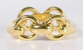 18K HEAVY BUCKLE BRACELET, 91.