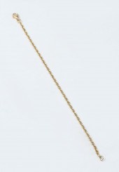 18K ITALIAN ANCHOR LINK BRACEL