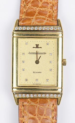 18K JAEGER-LECOULTRE REVERSO QUARTZ