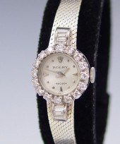 18K LADIES ROLEX WRISTWATCH WI