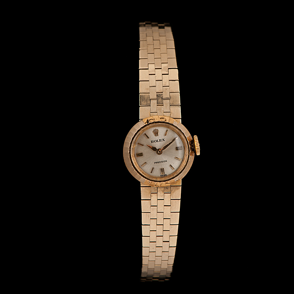 18k Lady's Precision Gold Rolex A