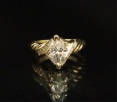 18K MARQUIS BRILLIANT DIAMOND