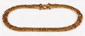 18K NECKLACE WITH SAPPHIRES, F