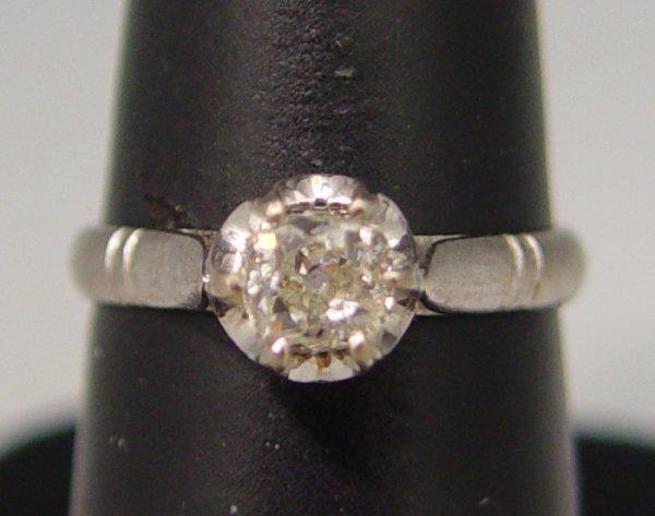 18K OLD MINE CUT DIAMOND