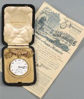 18K PATEK PHILIPPE MEN'S POCKE
