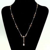 18K & PLATINUM 3.74 CTW FANCY