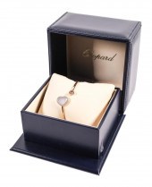 18K RG HAPPY HEARTS PEARL & DI