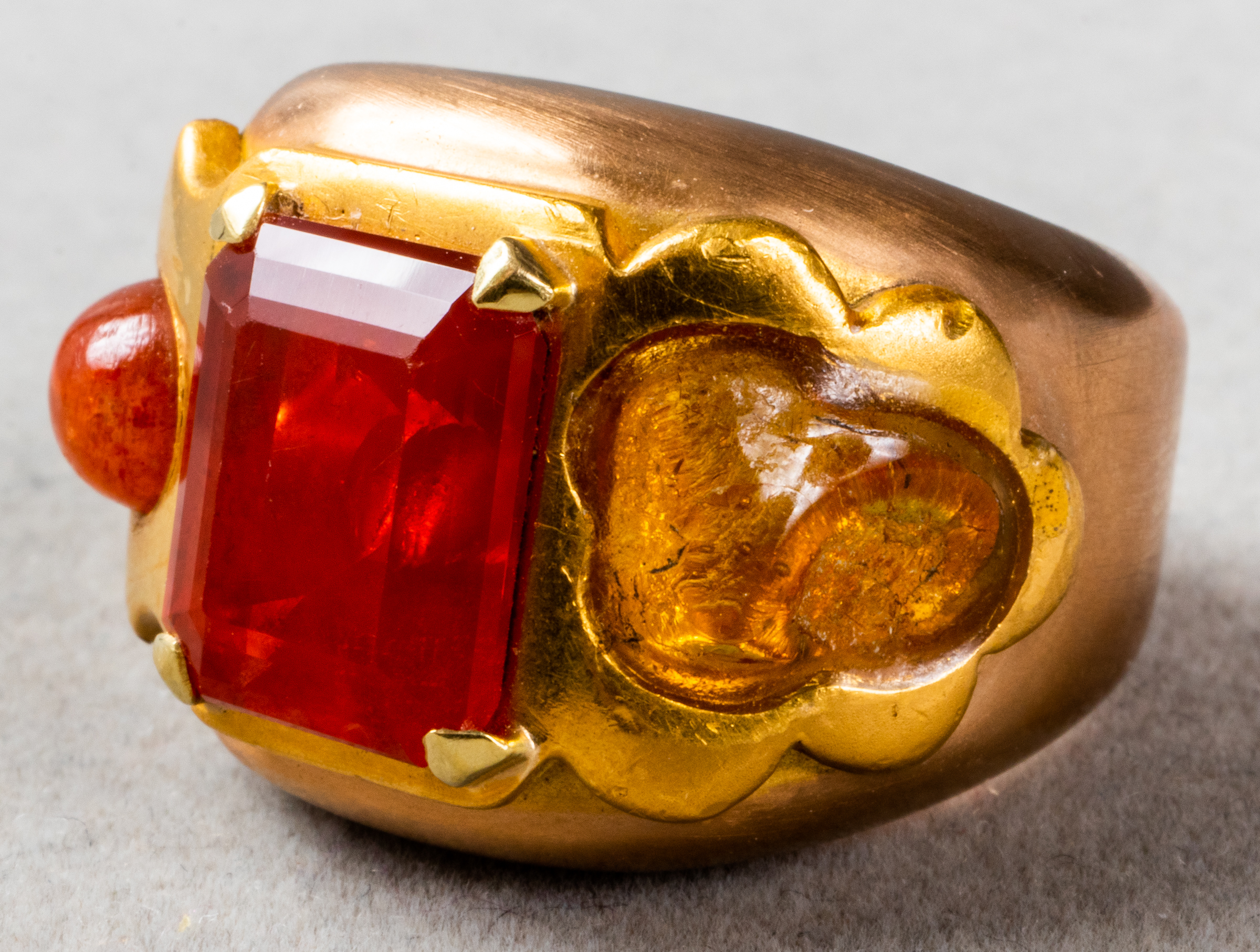 18K ROSE GOLD & YELLOW GOLD FIRE
