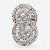 18K SINGLE DIAMOND EARRINGS: 1