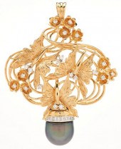 18K SOUTH SEA PEARL DESIGNER B