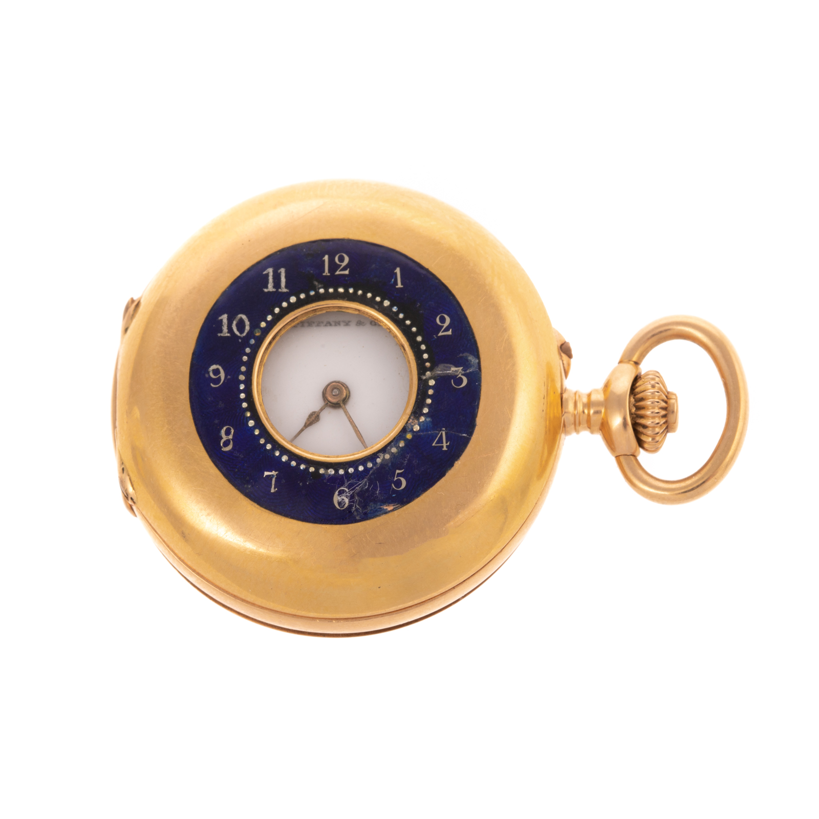 18K TIFFANY & CO. ENAMEL DEMI