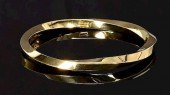 18K TIFFANY TWIST BANGLE BRACE