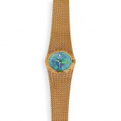 18K UNIVERSAL GENEVE WATCHDESC