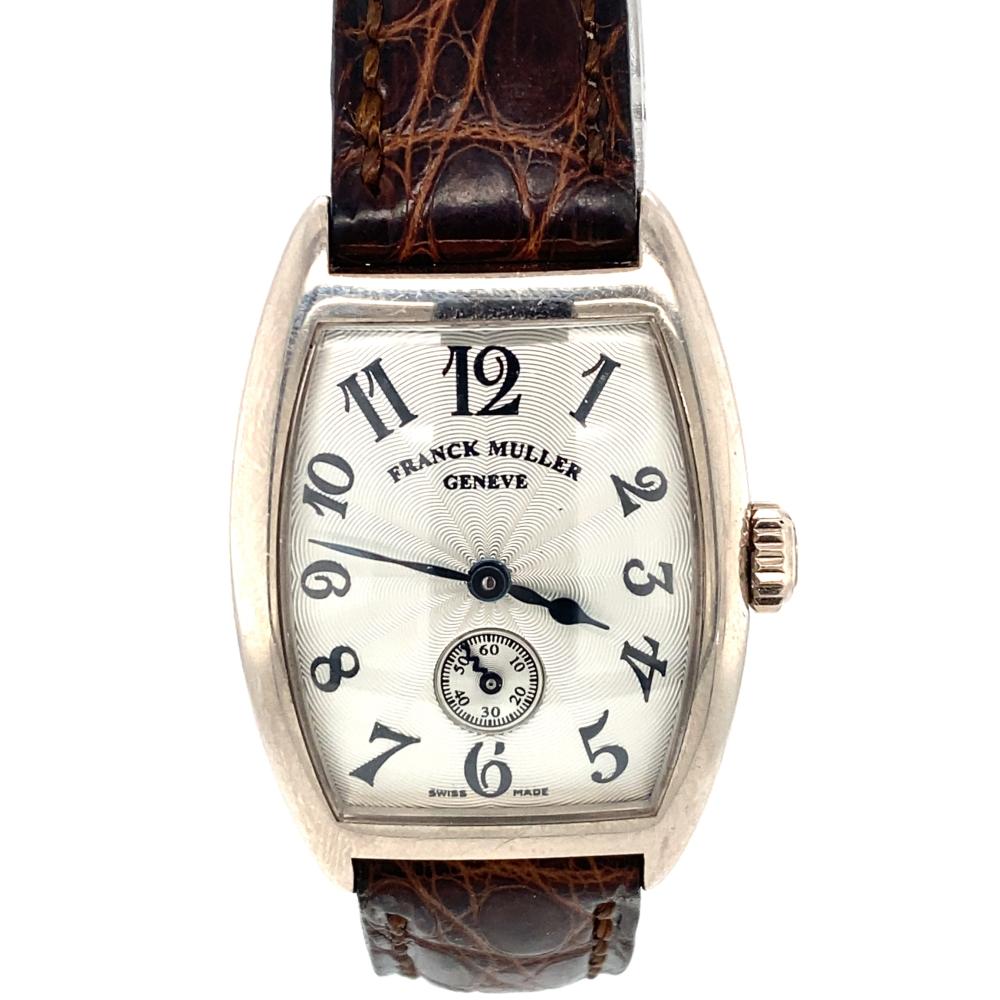 18K WG CROCODILE SWISS