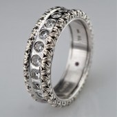 18K WG ROBERTO COIN CENTO DIAM